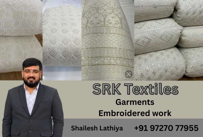 SRK Textiles - Premier Embroidery Work Provider in Surat, Gujarat