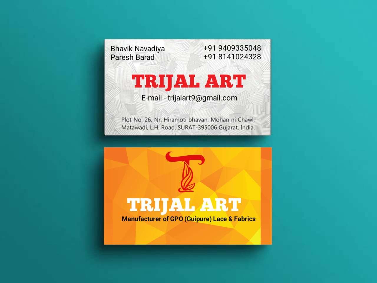 Trijal Art - GPO Lace manufacturer Surat