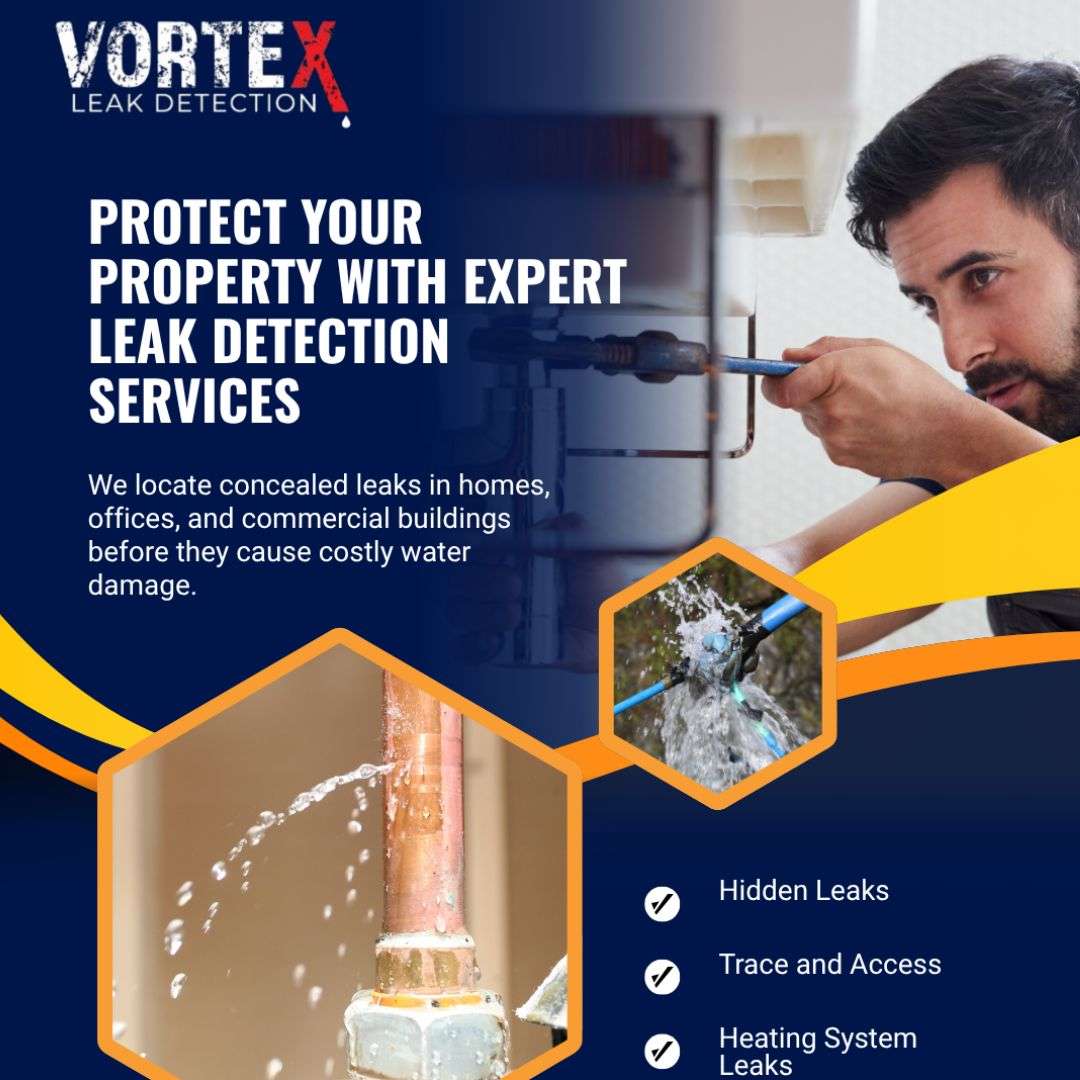 Vortex Leak Detection | Accurate Water Leak Detection Services