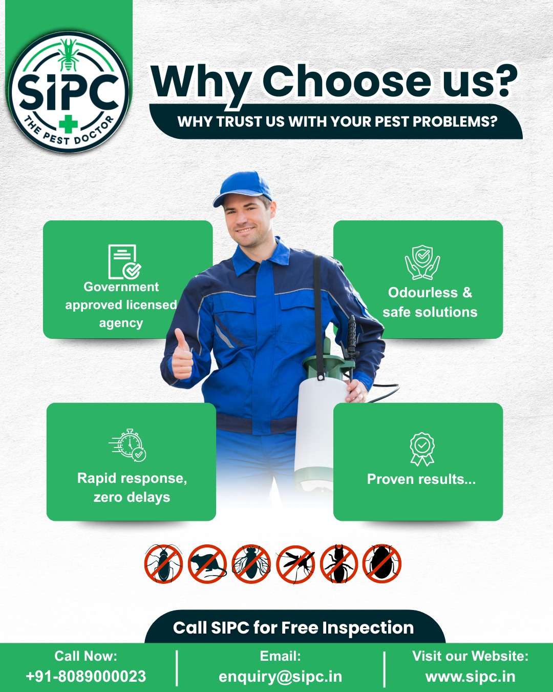 Best Pest Control Company in India | Sequre India