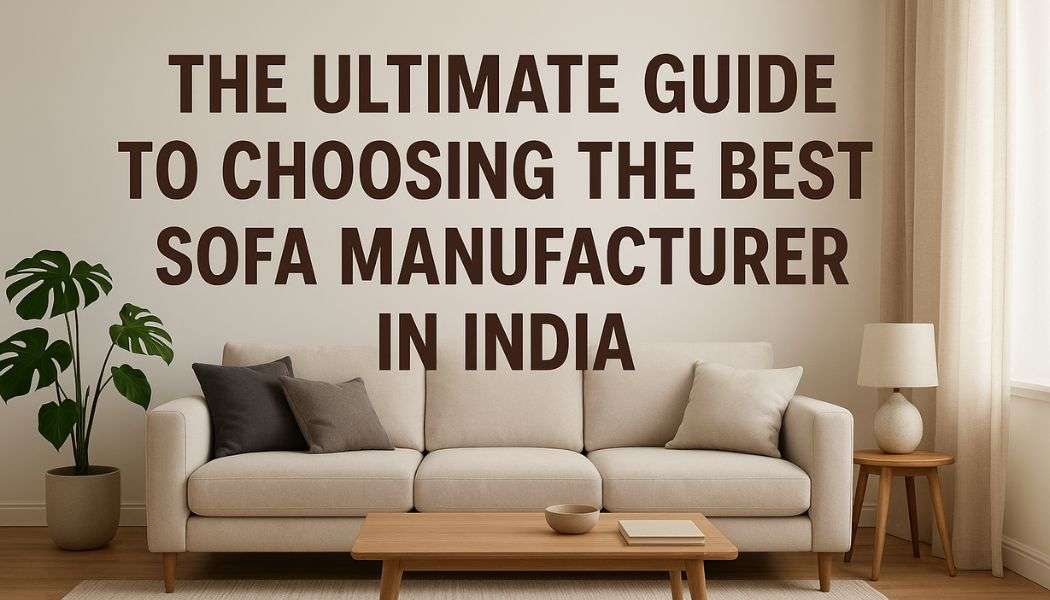Discover the Best Sofa company in India for Quality and Style