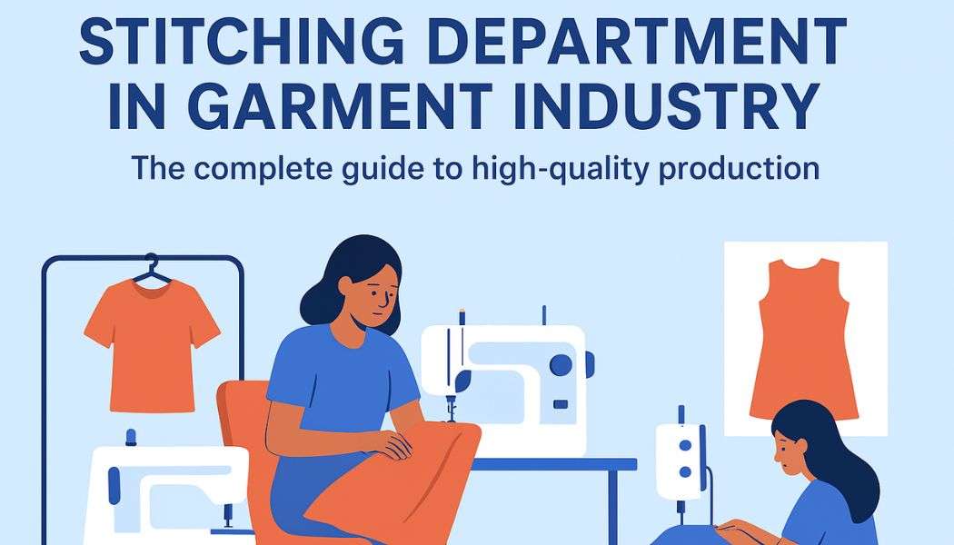 Stitching Department in Garment Industry | Complete Guide to High-Quality Production