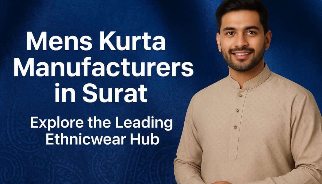 Mens Kurta Manufacturers in Surat – Leading Wholesale Ethnicwear Hub for Retailers