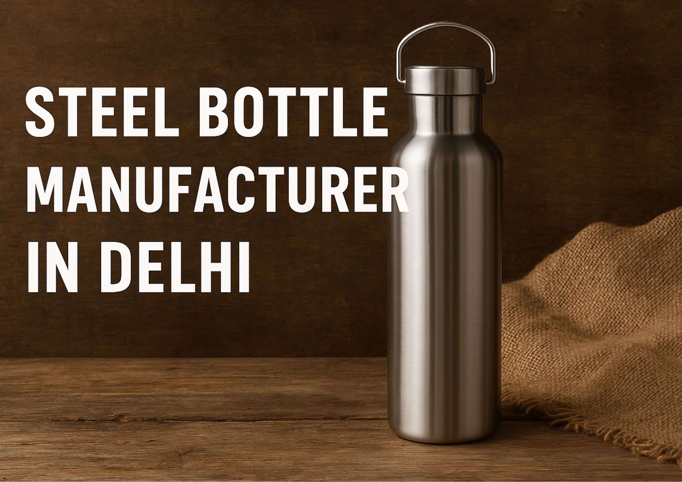 Steel Bottle Manufacturer in Delhi | Premium Stainless Steel Bottles