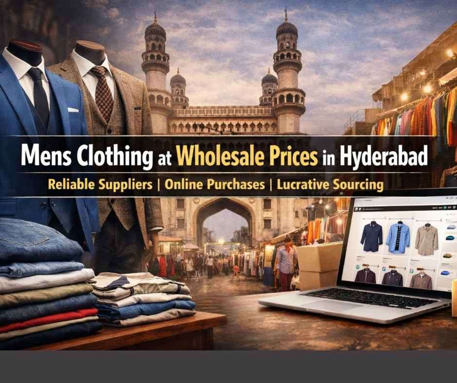 Wholesale Mens Clothing in Hyderabad | Reliable Suppliers & Online Buying