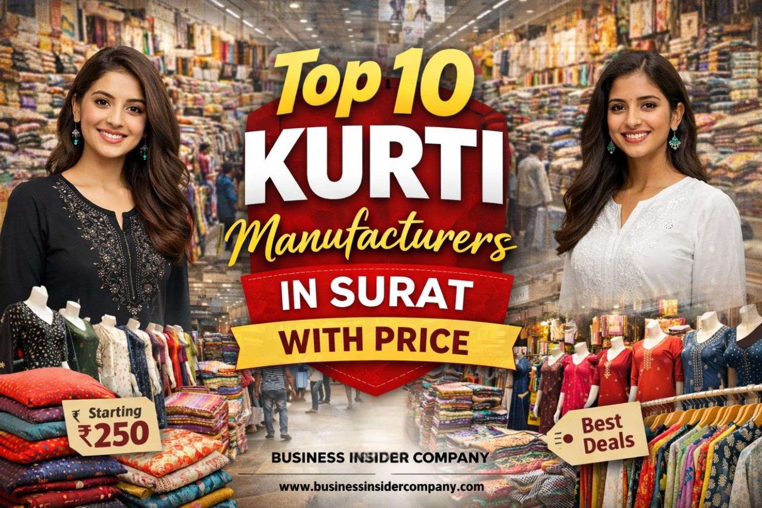 Top 10 Kurti Manufacturers in Surat with Price