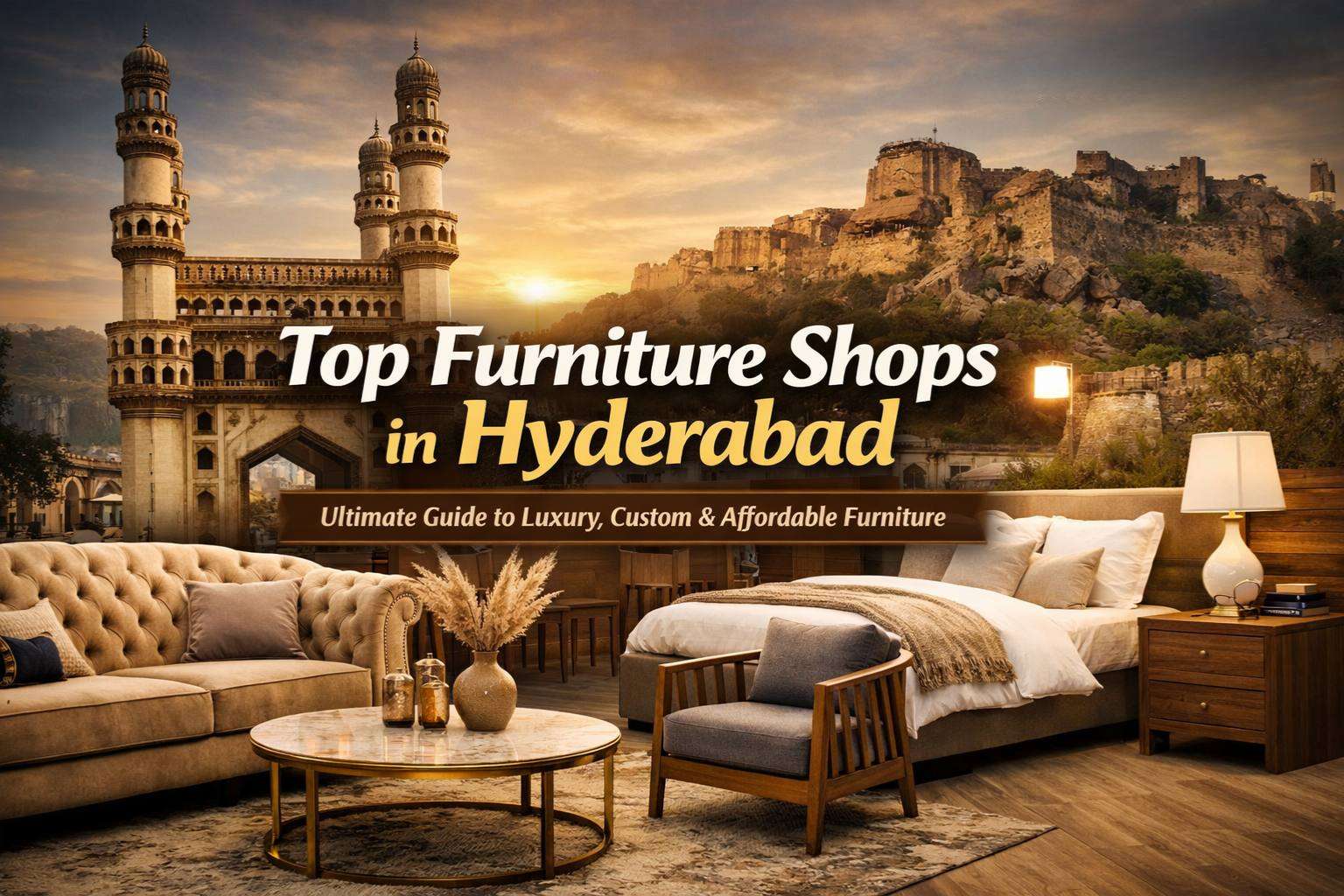 Top Furniture Shops in Hyderabad: Ultimate Guide to Luxury, Custom & Affordable Furniture