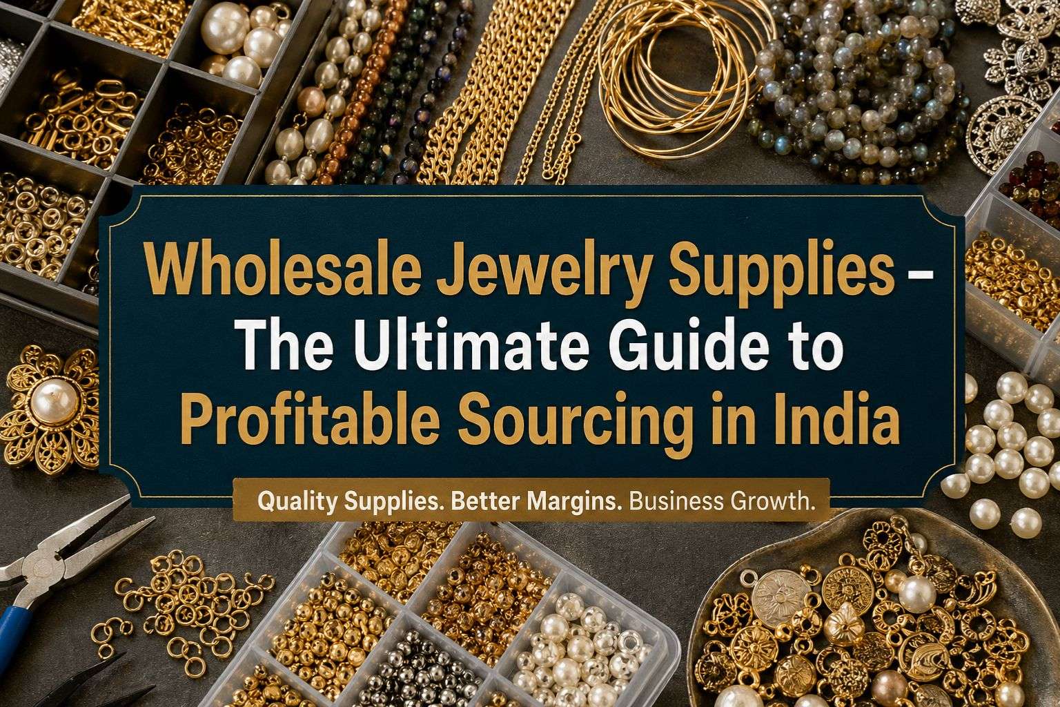 Wholesale Jewelry Supplies – The Ultimate Guide to Profitable Sourcing in India