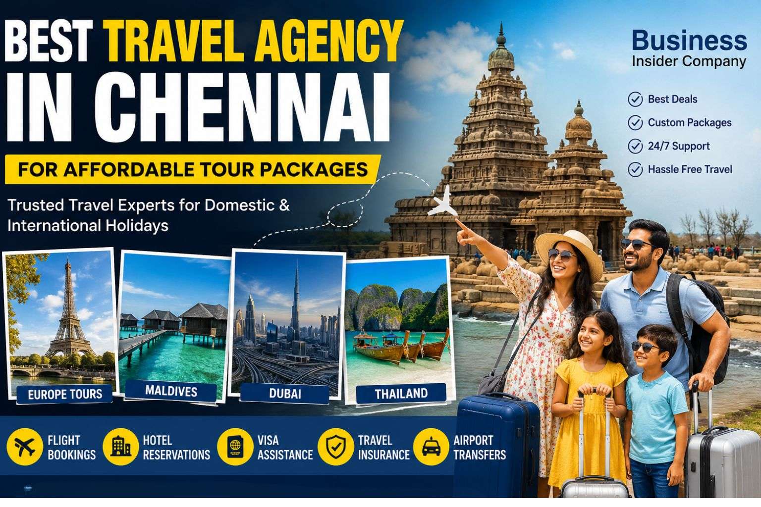Best Travel Agency in Chennai for Affordable Tour Packages