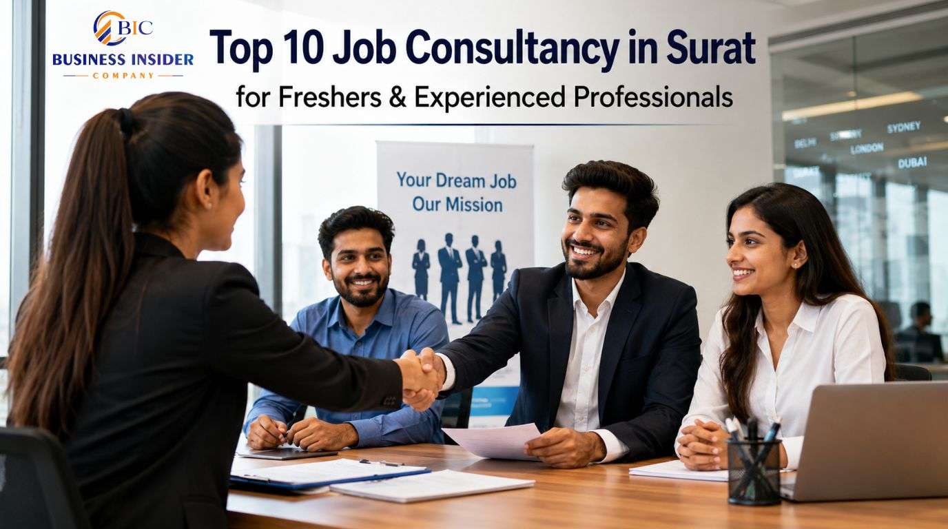 Top 10 Job Consultancy in Surat for Freshers & Experienced Professionals