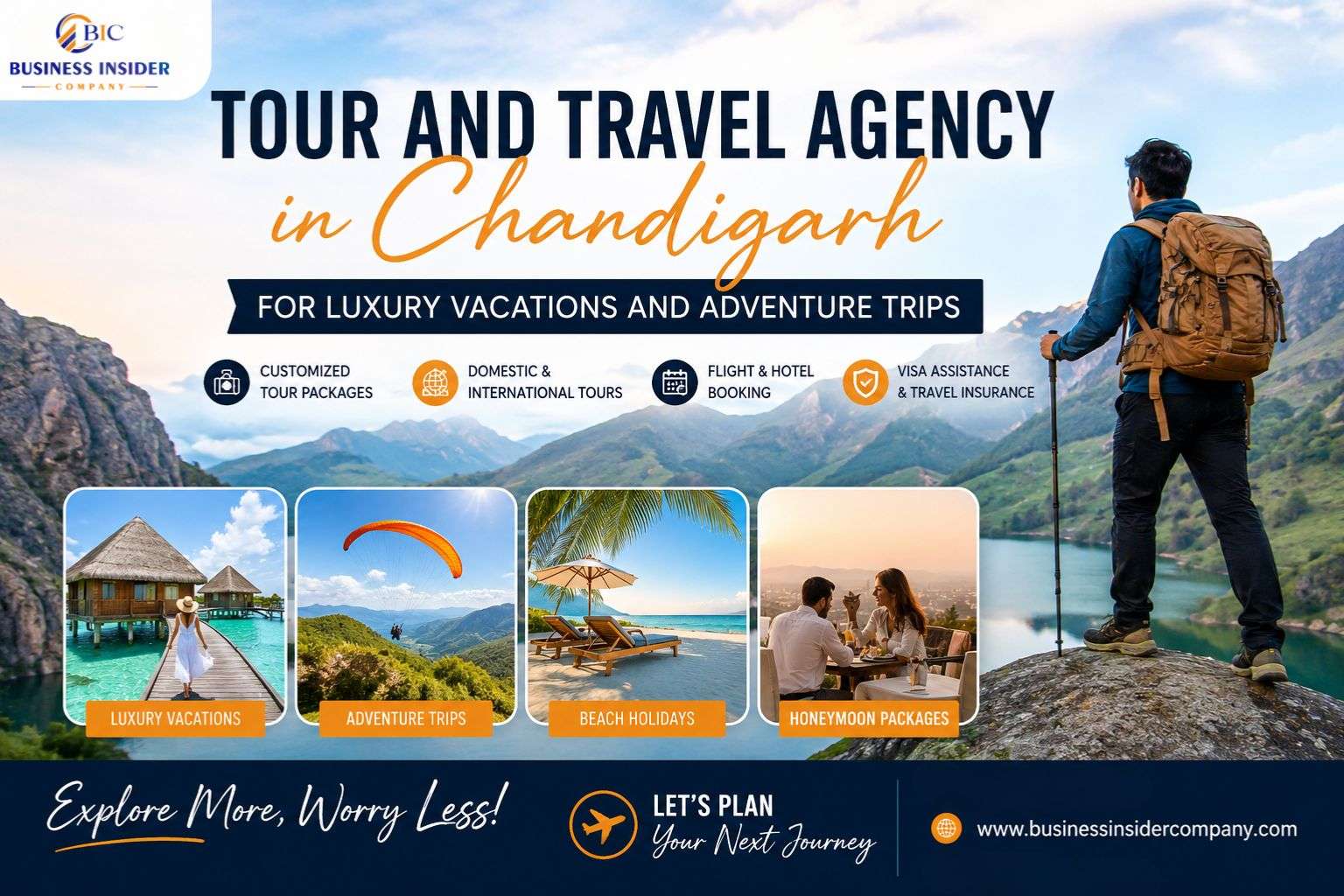 Tour and Travel Agency in Chandigarh for Luxury Vacations and Adventure Trips