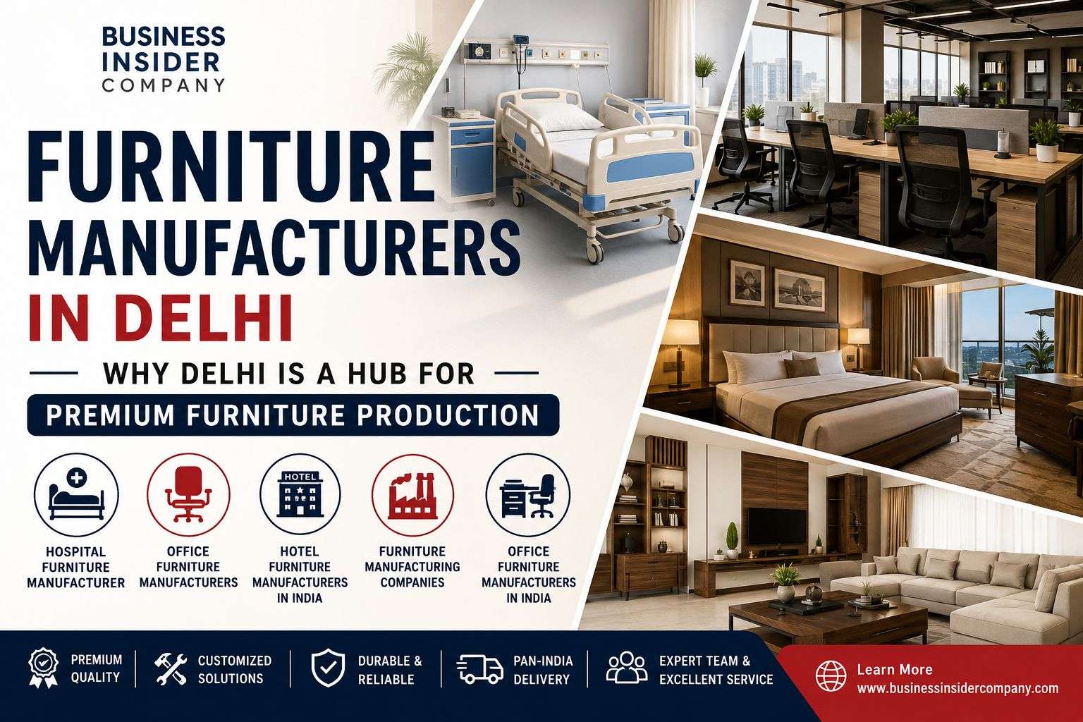 Furniture Manufacturers in Delhi: Why Delhi is a Hub for Premium Furniture Production