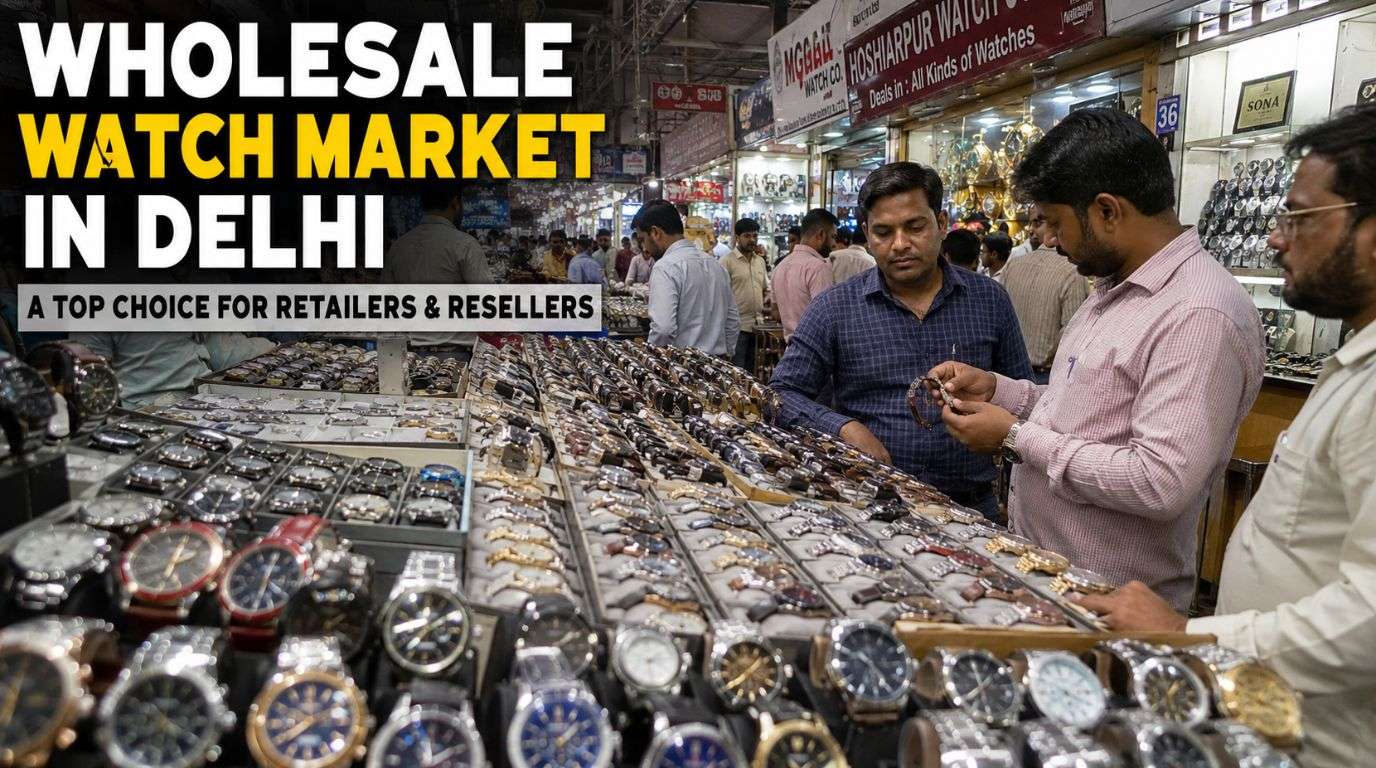 Why the Wholesale Watch Market in Delhi is a Top Choice for Retailers and Resellers