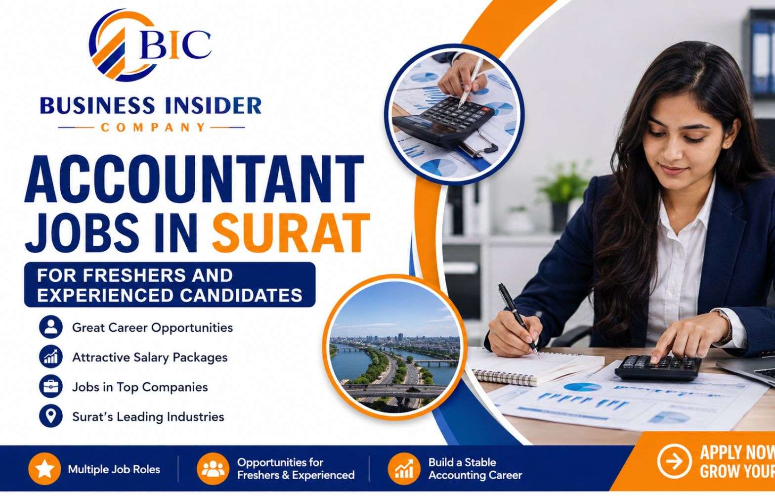Accountant Jobs in Surat for Freshers and Experienced Candidates