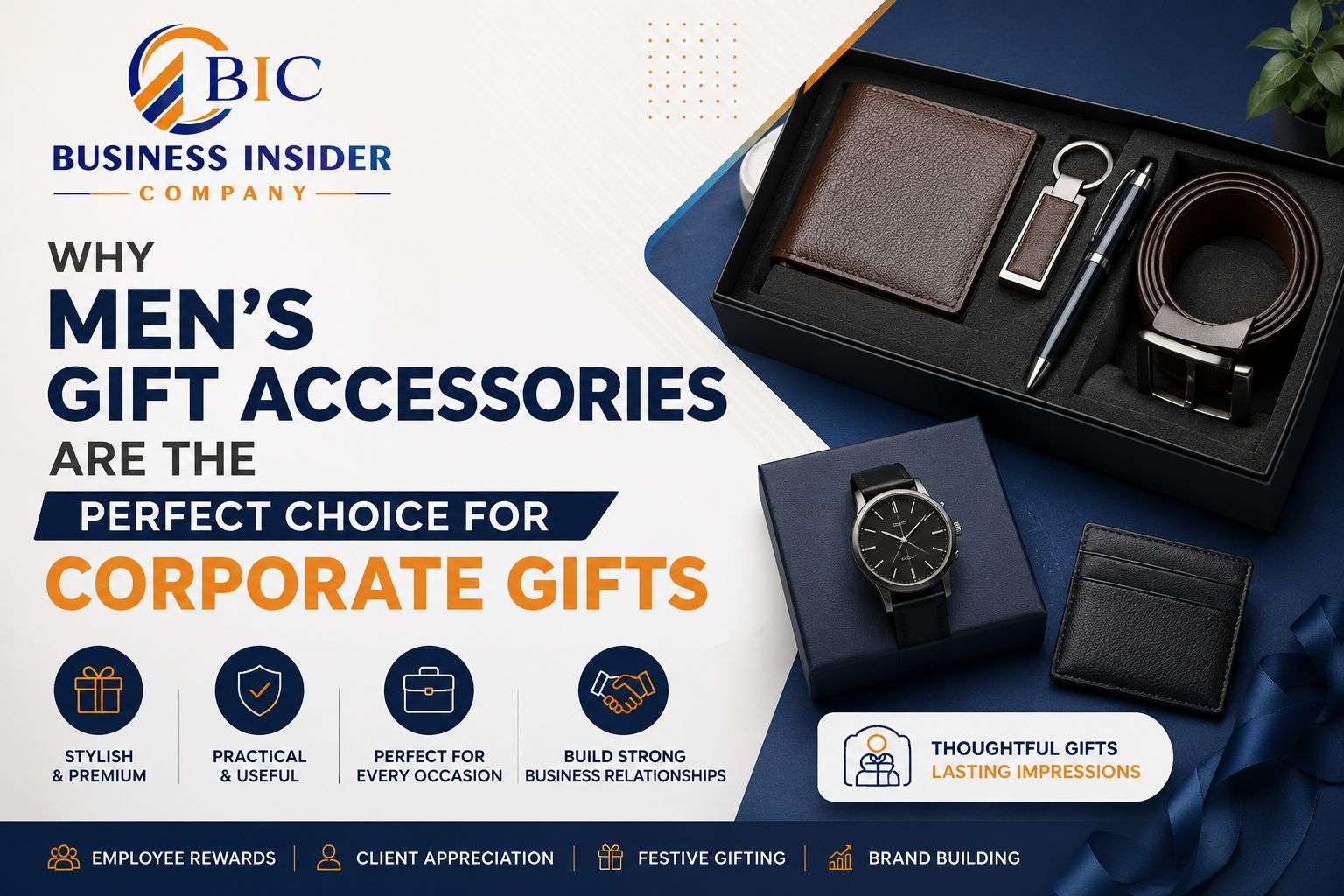 Why Men’s Gift Accessories Are the Perfect Choice for Corporate Gifts