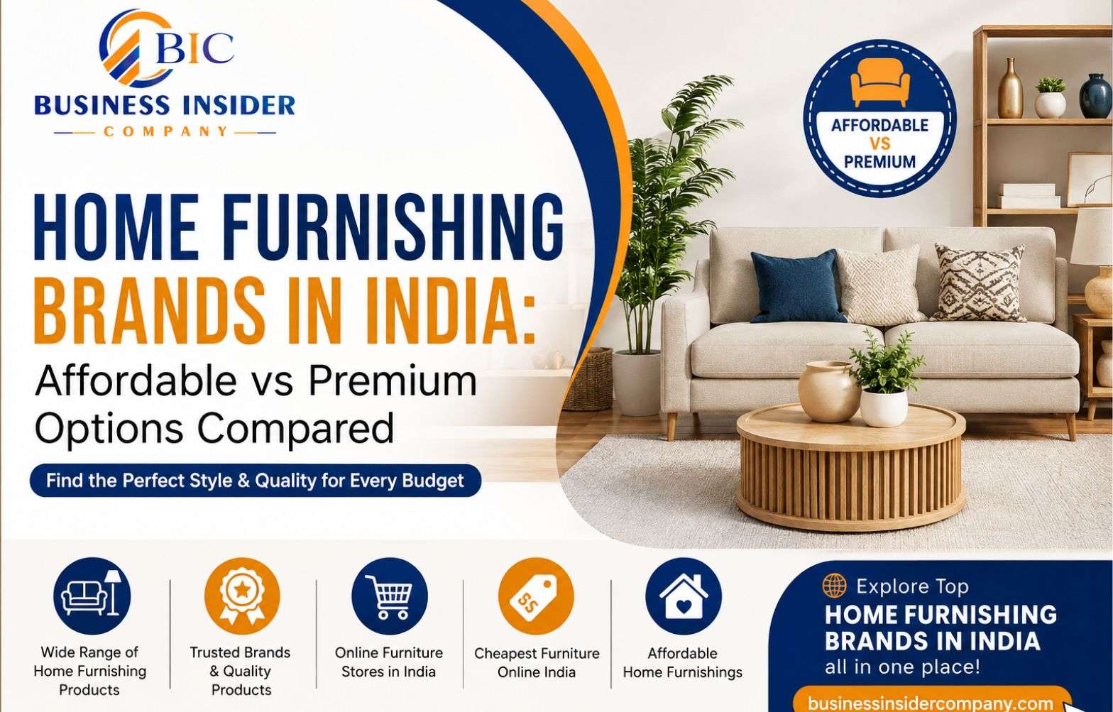 Home Furnishing Brands in India: Affordable vs Premium Options Compared