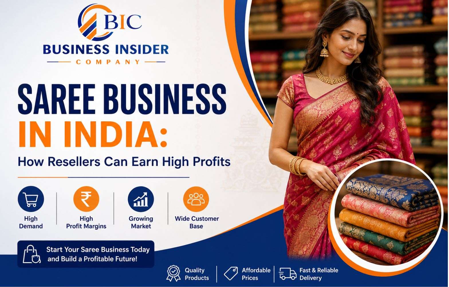 Saree Business in India: How Resellers Can Earn High Profits