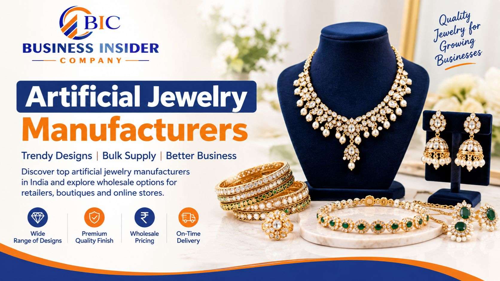 Artificial Jewelry Manufacturers in India: Quality, Designs, Pricing & Bulk Orders