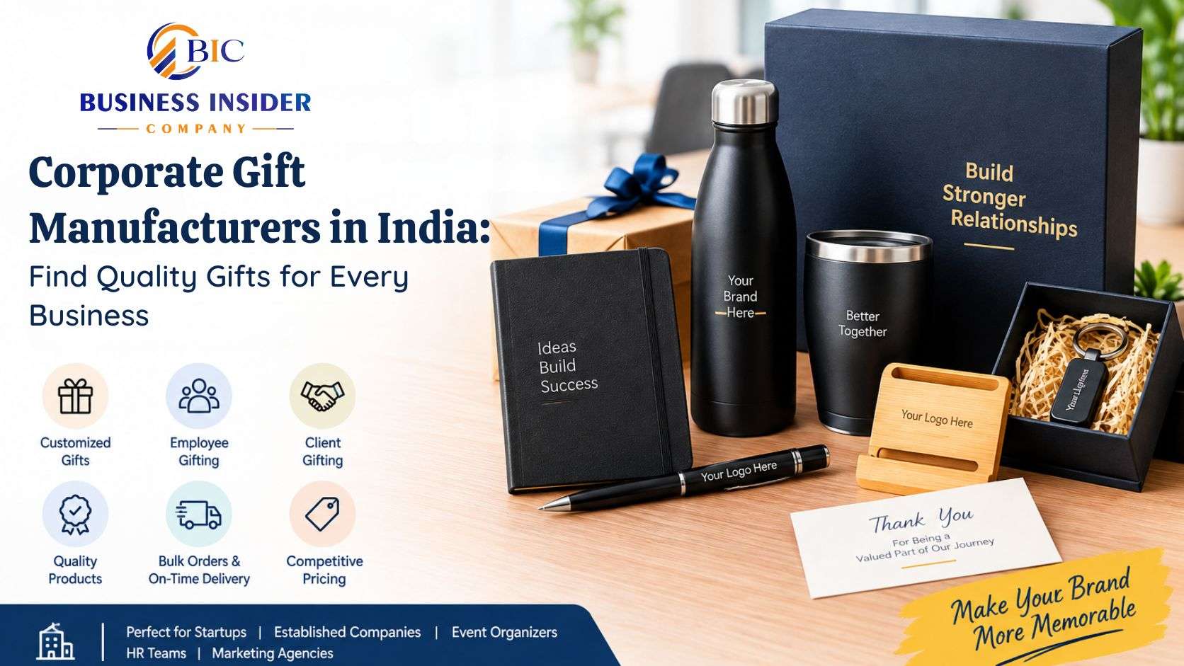 Corporate Gift Manufacturers in India: Find Quality Gifts for Every Business
