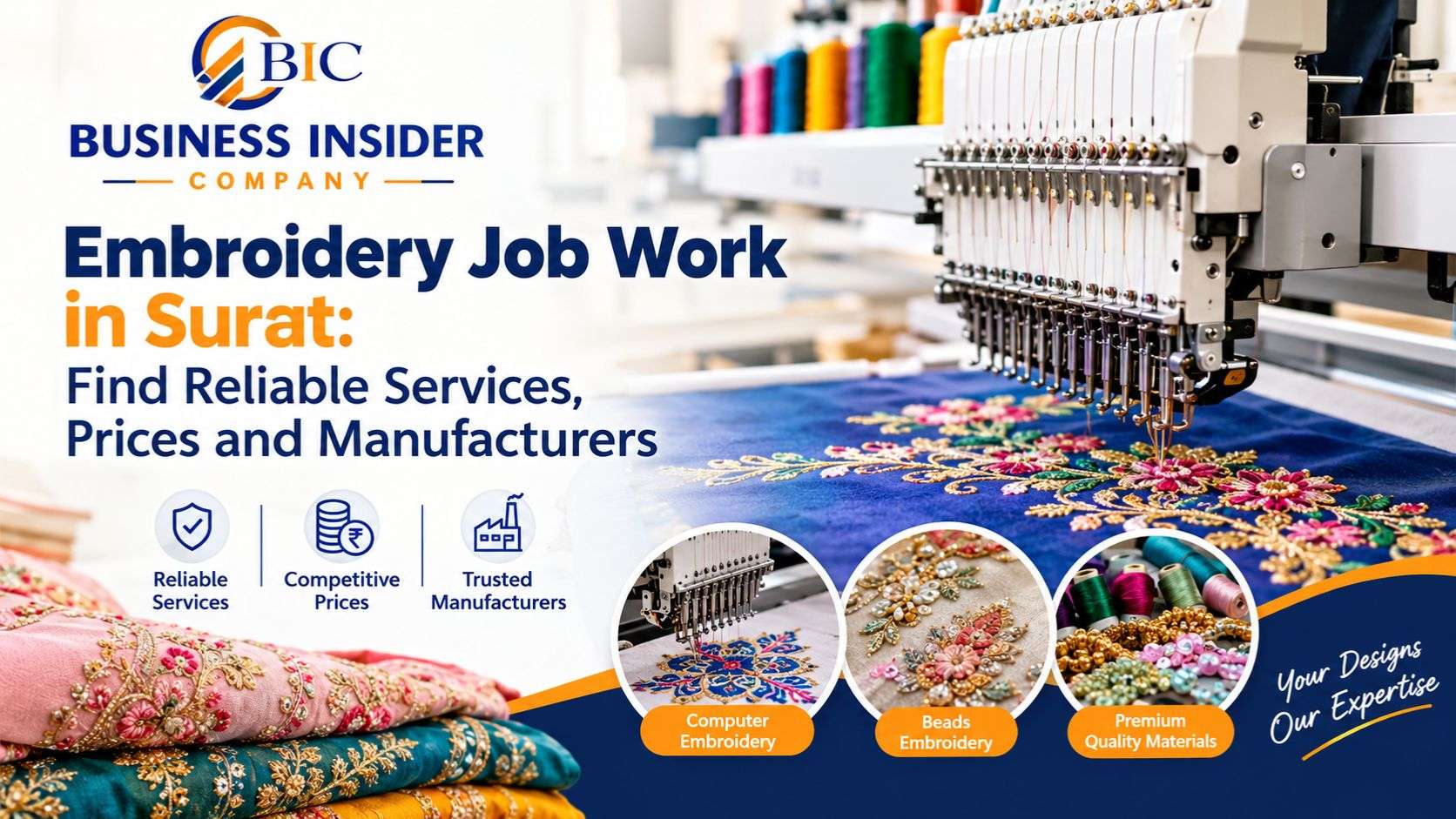 Embroidery Job Work in Surat: Find Reliable Services, Prices and Manufacturers