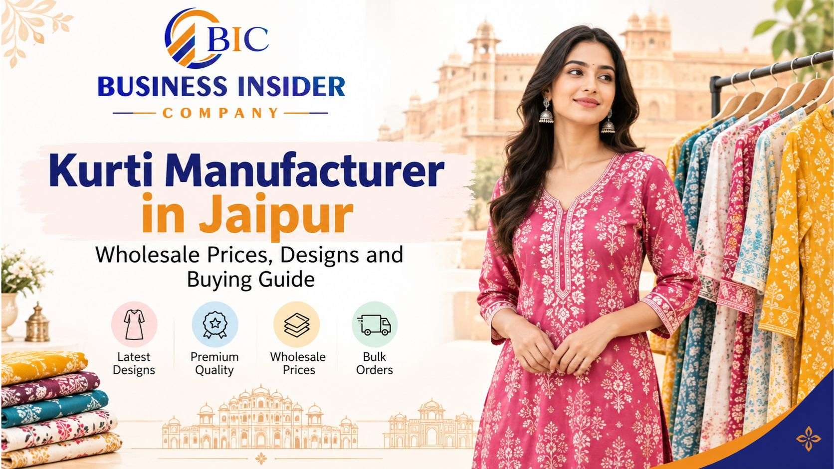 Kurti Manufacturer in Jaipur: Wholesale Prices, Designs and Buying Guide