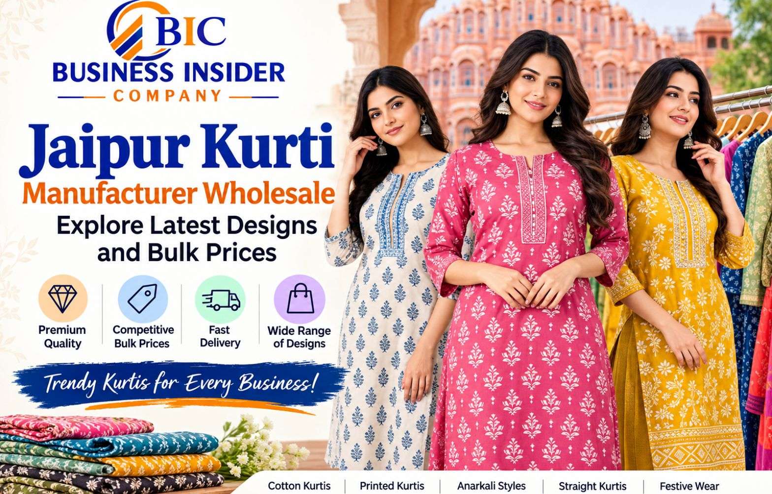 Jaipur Kurti Manufacturer Wholesale: Explore Latest Designs and Bulk Prices