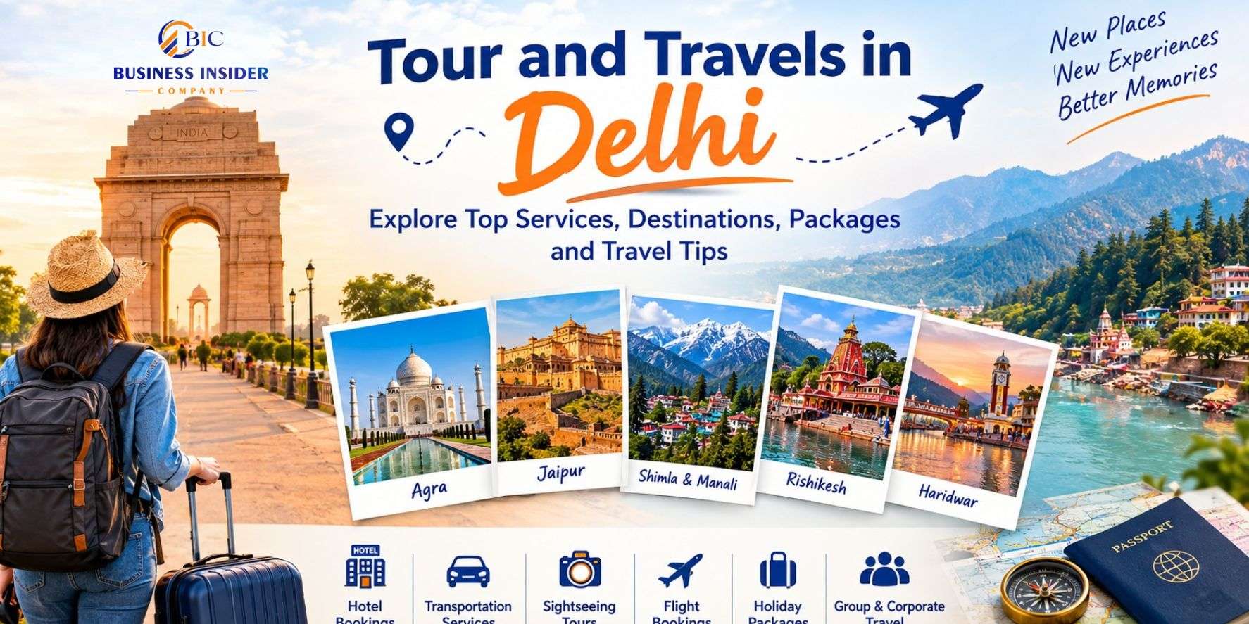 Tour and Travels in Delhi: Explore Top Services, Destinations, Packages and Travel Tips